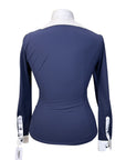 Cavalleria Toscana Bib Tech Show Shirt in Navy