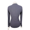 Horse Pilot 'Monica' Long Sleeve Show Shirt in Navy 