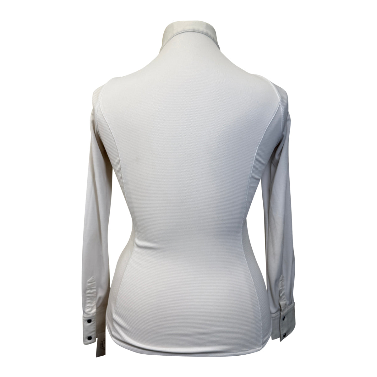 Animo Long Sleeve Show Shirt in White