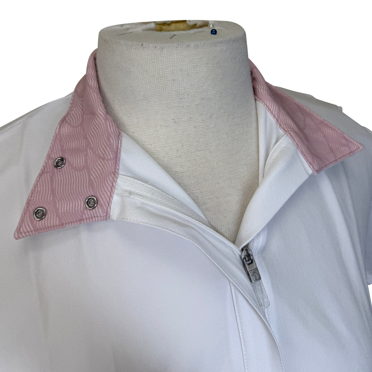Romfh Short Sleeve Show Shirt in White/Graphic Waves