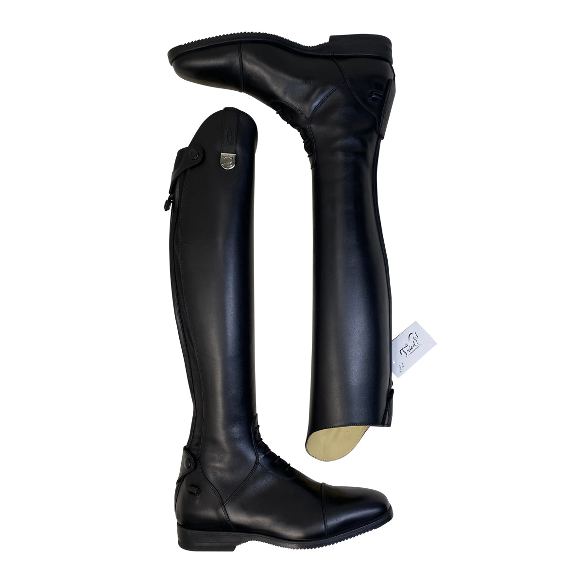 Tucci Galileo Field Boots in Black