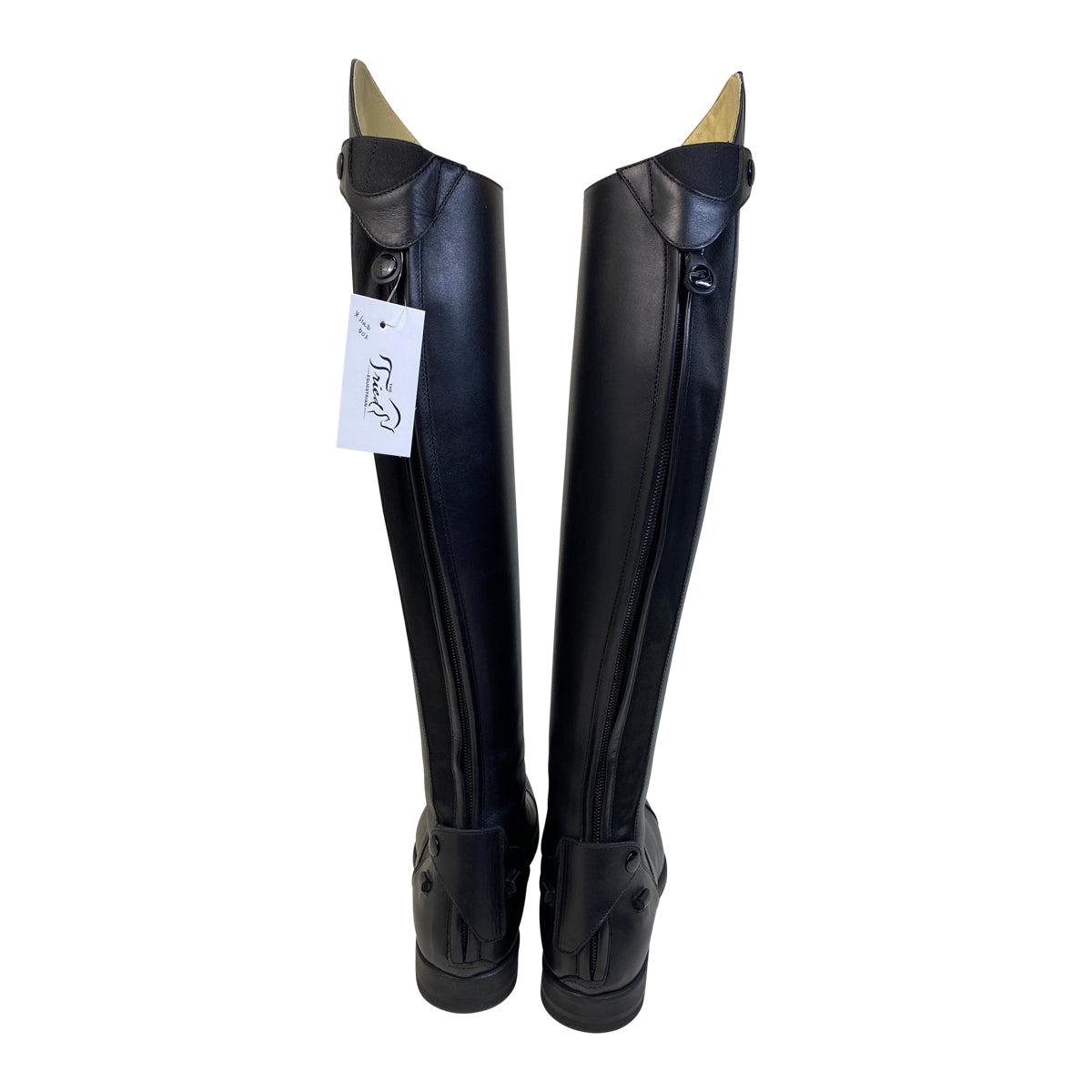 Tucci Galileo Field Boots in Black