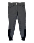 Equinavia 'Astrid' Full Seat Breeches in Charcoal