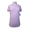 Tailored Sportsman Short Sleeve Ice Fil Shirt in Lilac