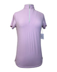 Tailored Sportsman Short Sleeve Ice Fil Shirt in Lilac