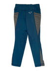 TuffRider Ventilated Schooling Tights in Aqua