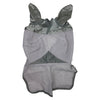 Cashel Crusader Long Nose Fly Mask w/ Ears in Grey - Warmblood