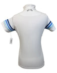 Equine Couture 'Gradient' SS Show Shirt in White/Blue