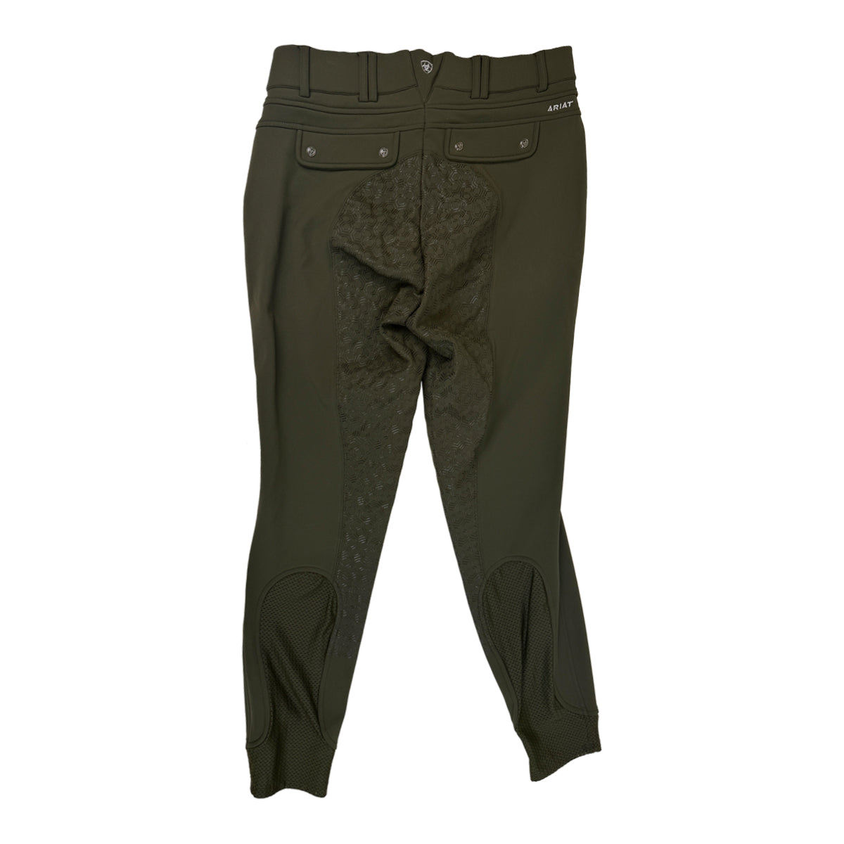 Ariat Tri Factor 'Frost' Full Seat Breeches in Olive 
