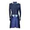 Flying Changes 'The Isabell' Tailcoat in Navy/Silver 