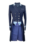 Flying Changes 'The Isabell' Tailcoat in Navy/Silver 
