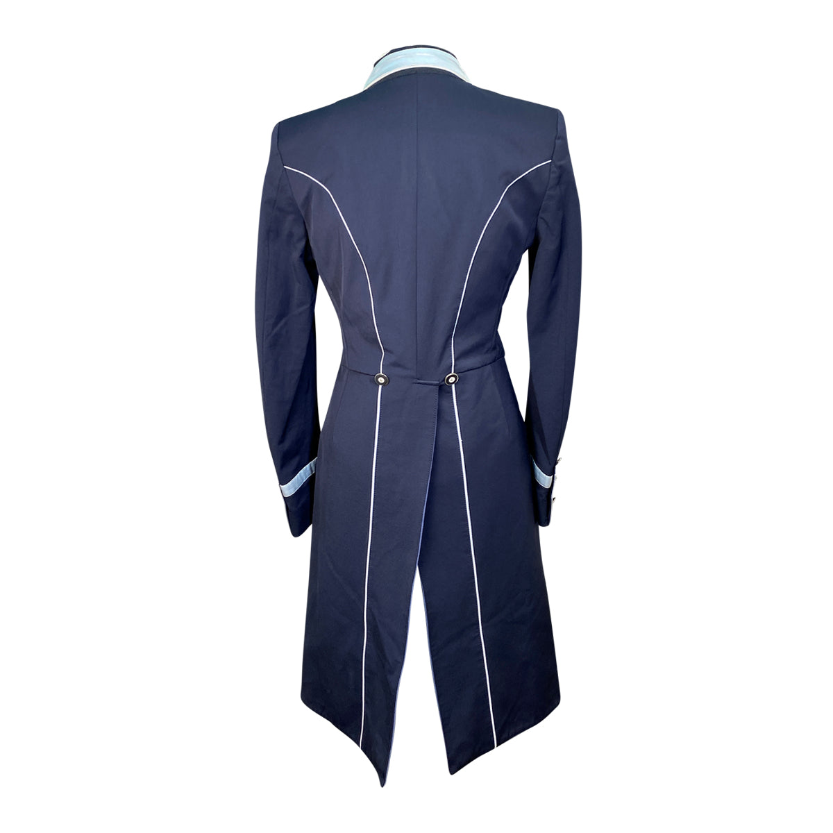 Flying Changes 'The Isabell' Tailcoat in Navy/Silver 