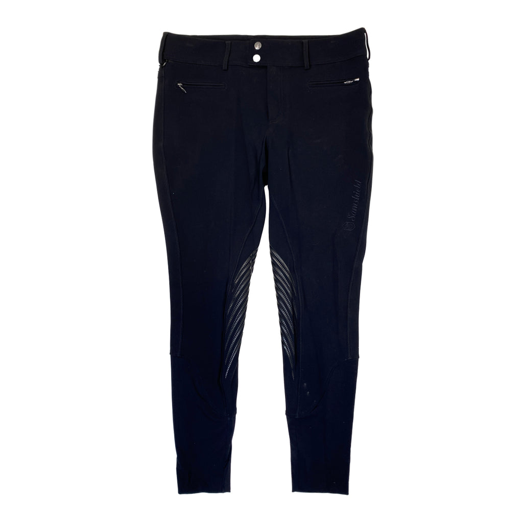 Samshield 'Adèle' Knee Grip Breeches in Black