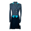 Flying Changes 'The Isabell' Tailcoat in Navy/Teal