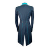 Flying Changes 'The Isabell' Tailcoat in Navy/Teal