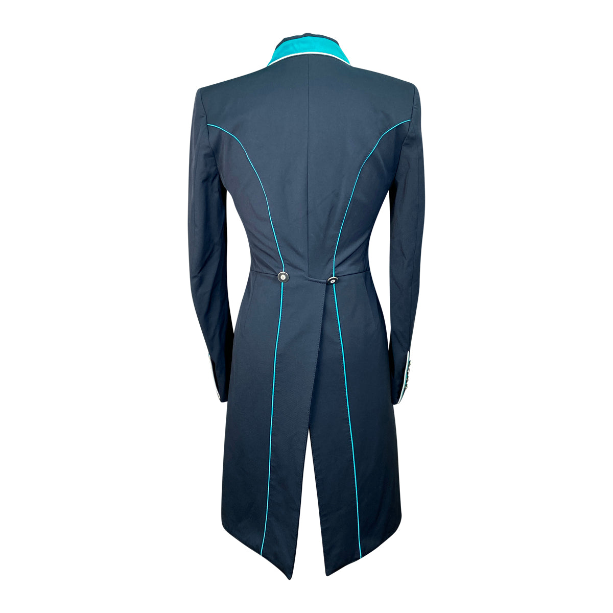 Flying Changes 'The Isabell' Tailcoat in Navy/Teal
