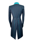 Flying Changes 'The Isabell' Tailcoat in Navy/Teal