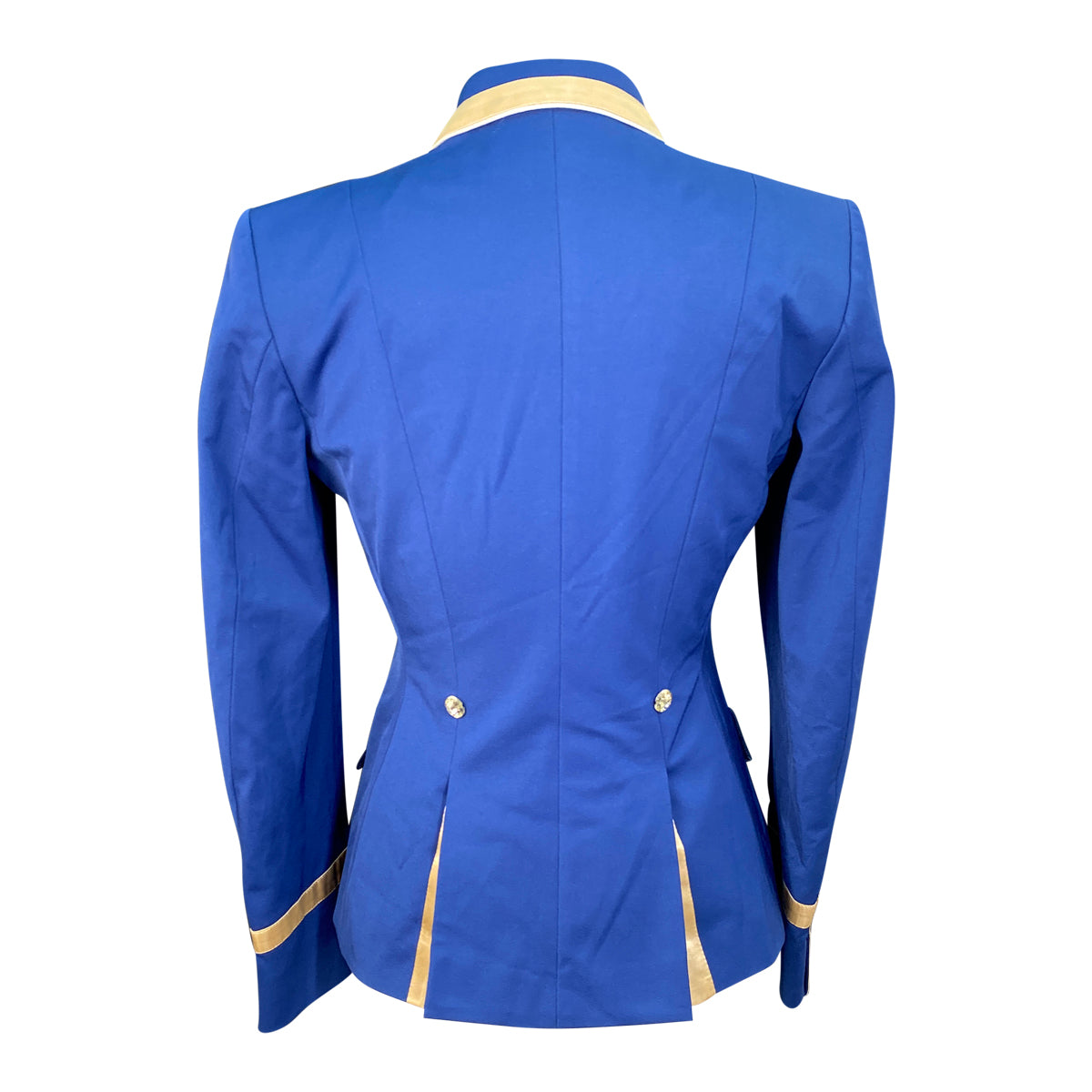 Flying Changes 'The Catherine' Short Tailcoat in Classic Blue/Gold