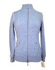 Animo Wool Zip Jacket in Light Blue