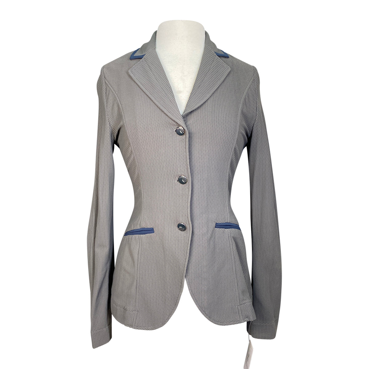 AA Platinum MotionLite Show Coat in Grey/Navy