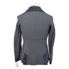Animo 'Pony Division' Show Coat in Charcoal Herringbone