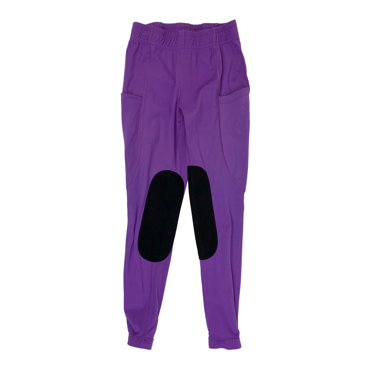 Baleaf Knee Patch Riding Tights in Purple
