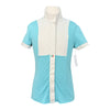 For Horses 'Aria' Technical Show Shirt in Teal/White 