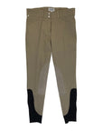 Dover Saddlery Knee Patch Breeches in Tan - Women's 28