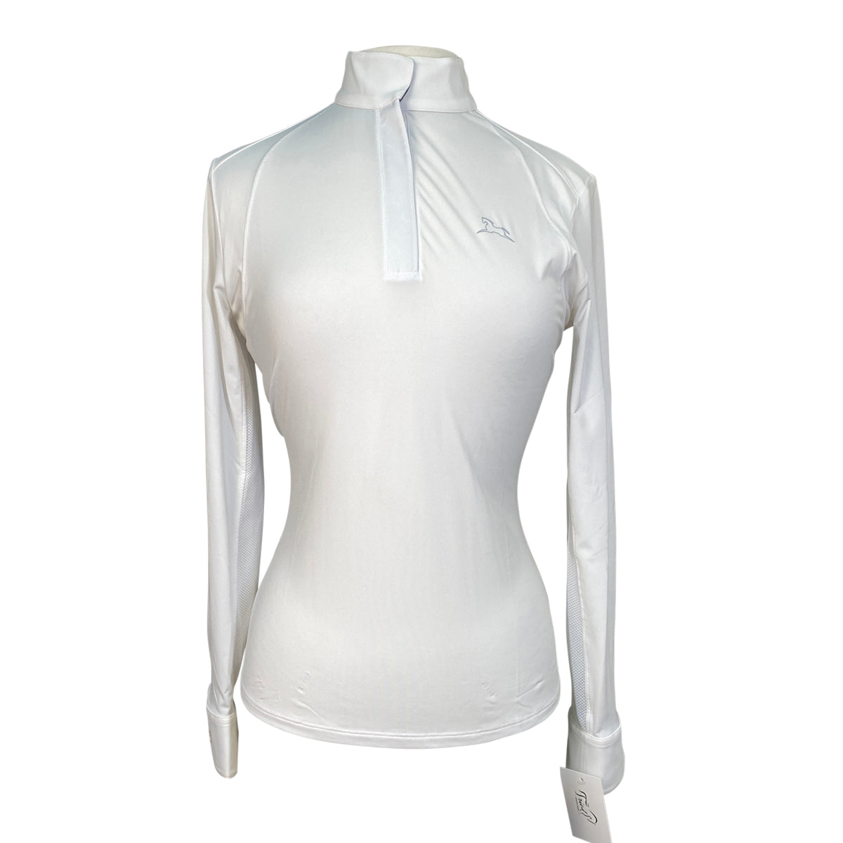R.J. Classics Show Shirt in White/Horseshoe