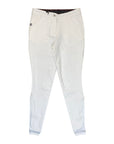 Cavalleria Toscana Squared Perforated Breeches in White