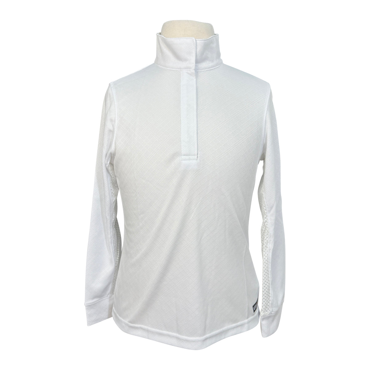 Kerrits Kids &#39;Encore&#39; Long Sleeve Show Shirt in White