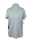 Kerrits Ice Fil Short Sleeve in Sea Foam/Navy