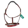 Dover Saddlery Ergonomic Leather Halter in Oakbark