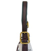 Smartpak Soft Padded Leather Halter in Havana/Hunter Green - Oversized