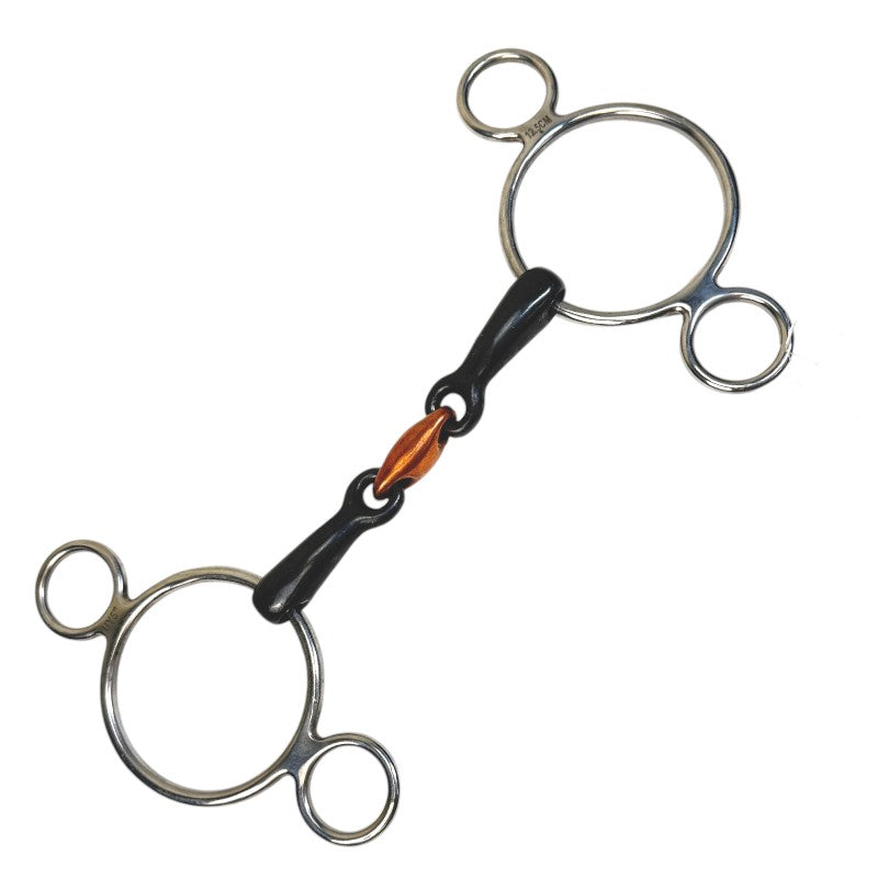 Two Ring Sweet Iron Elevator with Copper Lozenge - 5"