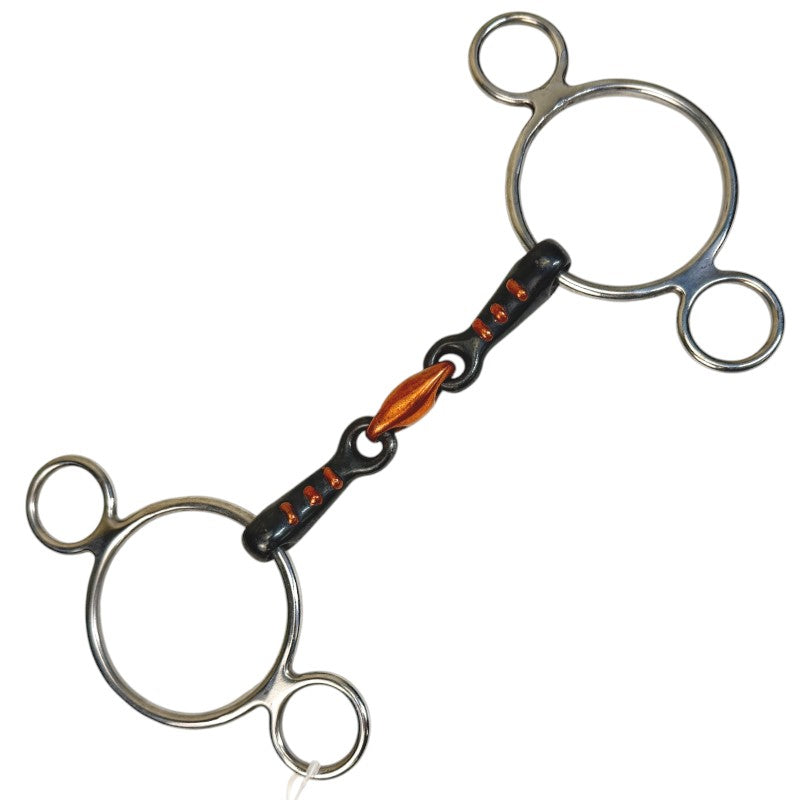 Two Ring Sweet Iron Elevator with Copper Lozenge - 5"