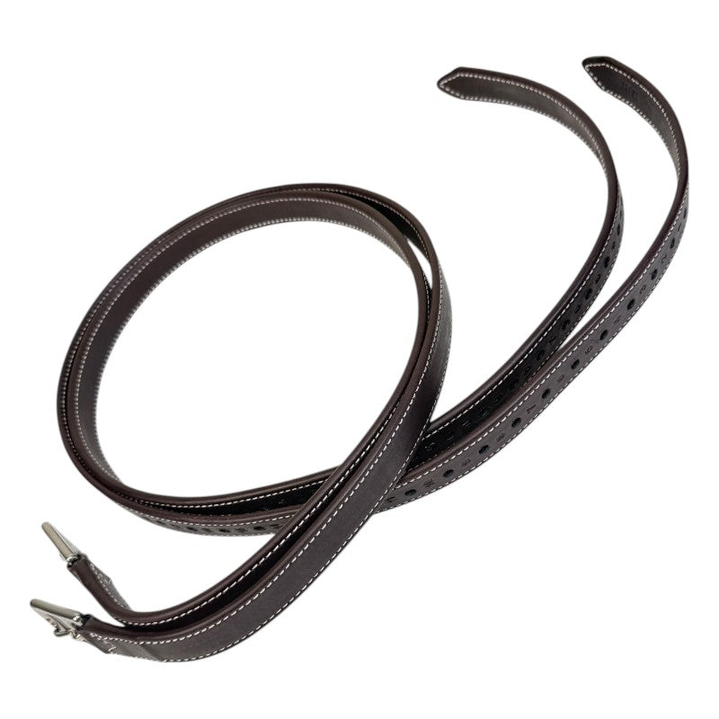 Voltaire Design Stirrup Leathers in Chocolate