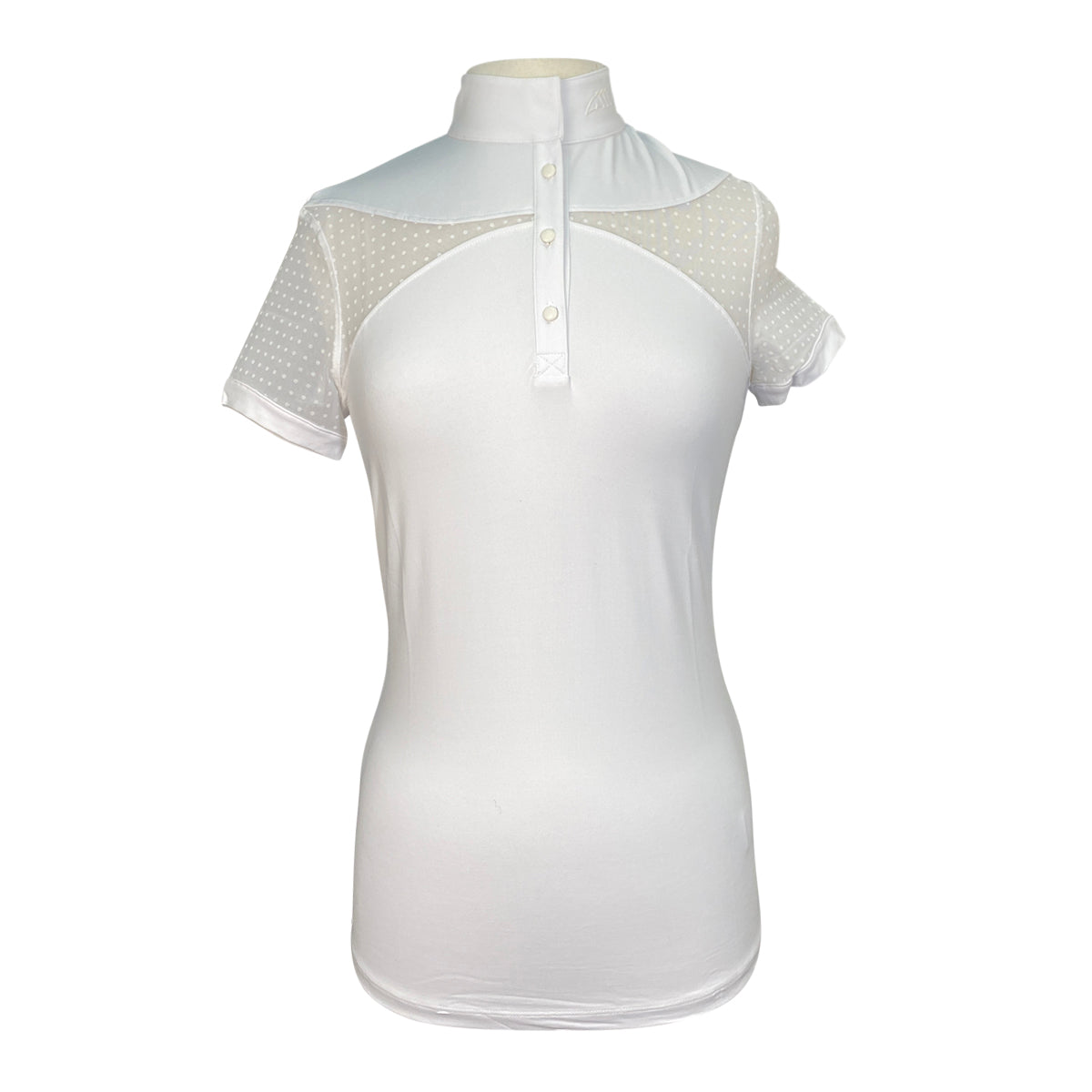 Equiline 'Eden' Short Sleeve Show Shirt in White