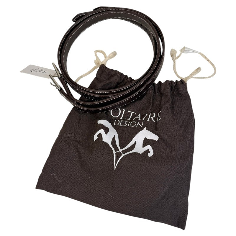 Voltaire Design Stirrup Leathers in Chocolate