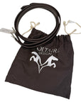 Voltaire Design Stirrup Leathers in Chocolate