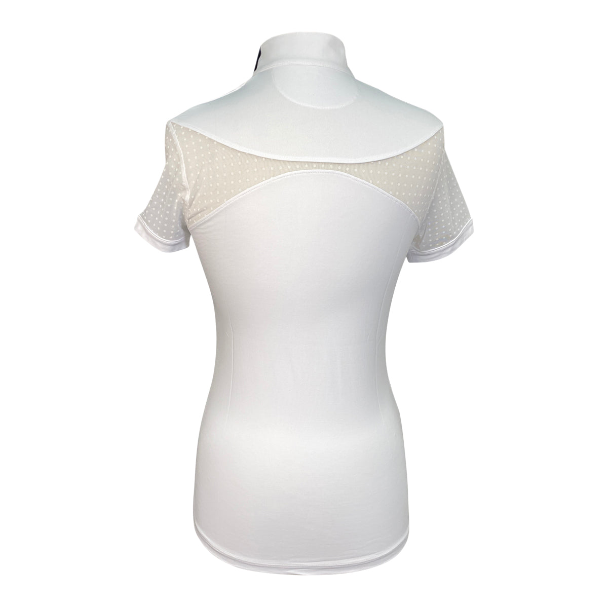 Equiline 'Eden' Short Sleeve Show Shirt in White