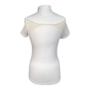 Equiline 'Eden' Short Sleeve Show Shirt in White