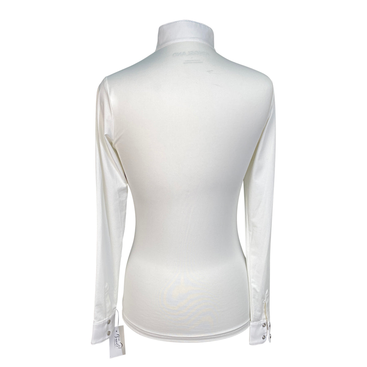 Kingsland 'Gloria' Long Sleeve Show Shirt in White