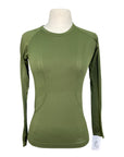 TKEQ The 'Kennedy' Seamless Long Sleeve in Olive