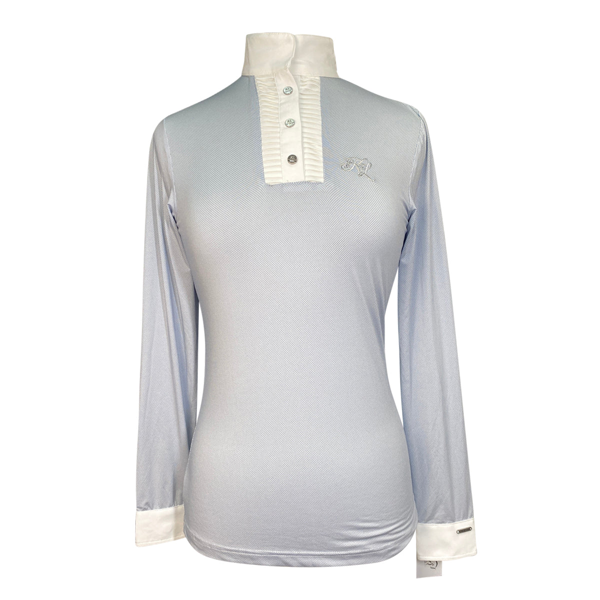 Kingsland 'Charlette' Long Sleeve Show Shirt in Light Blue