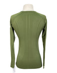 TKEQ The 'Kennedy' Seamless Long Sleeve in Olive