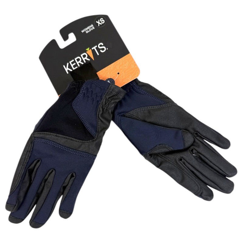 Kerrits 'Coolcore' Gloves in Galaxy Blue