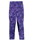 Kerrits Performance Tights in Purple Graffiti - Children's Medium