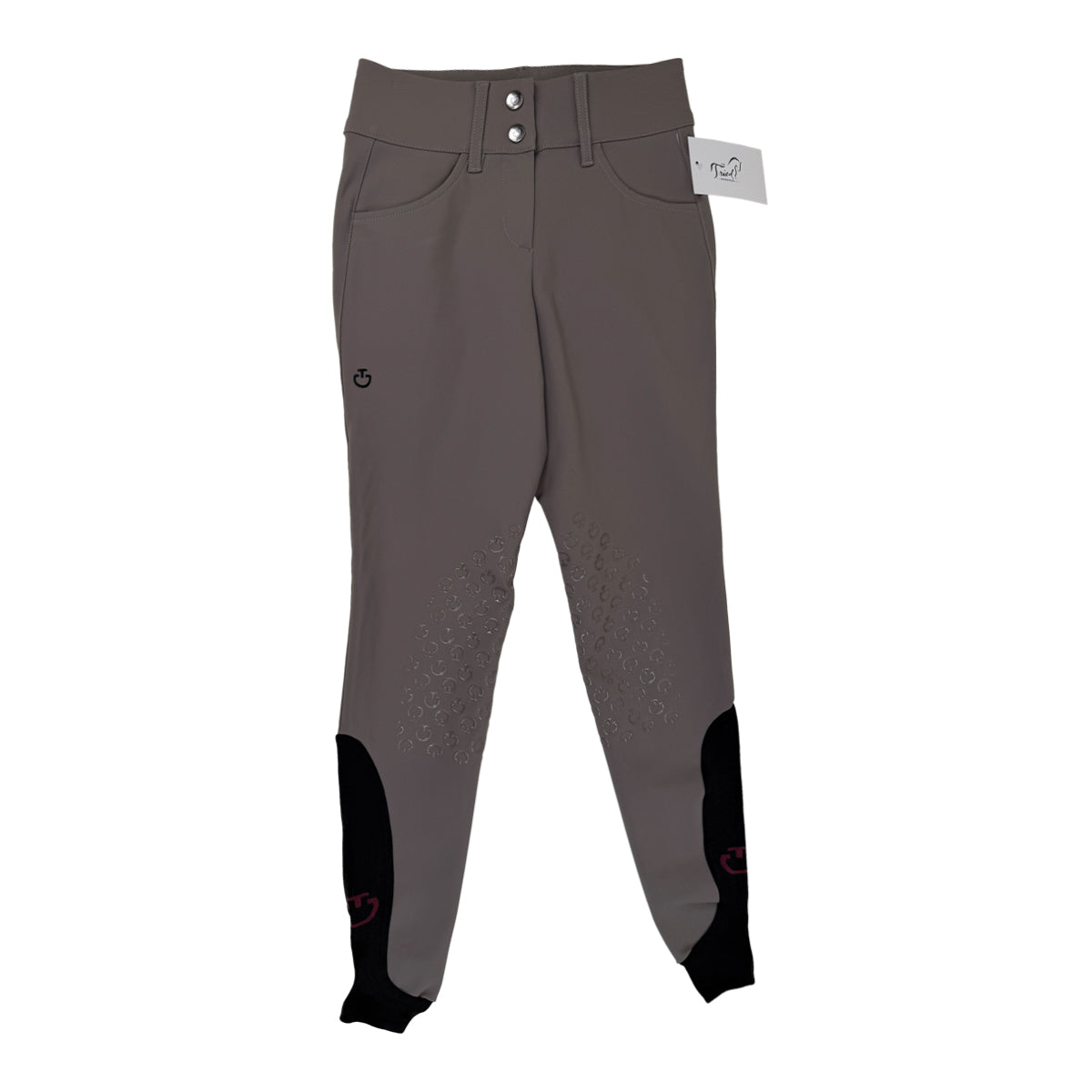 Cavalleria Toscana Logo Grip Breeches in Dune
