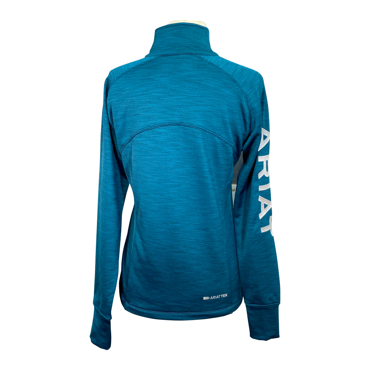 Ariat Tek Team 1/2 Zip Sweatshirt in Dark Heathered Teal